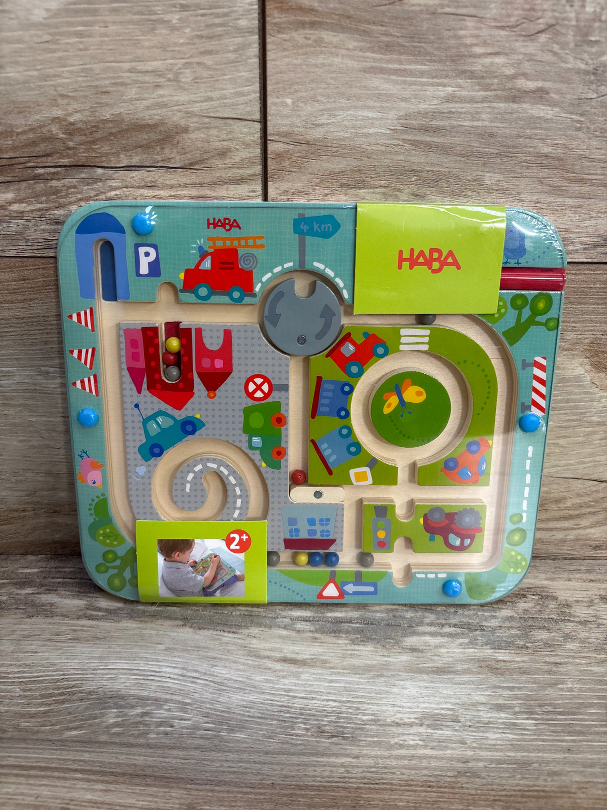 NEW HABA Town Maze Magnetic Puzzle Game