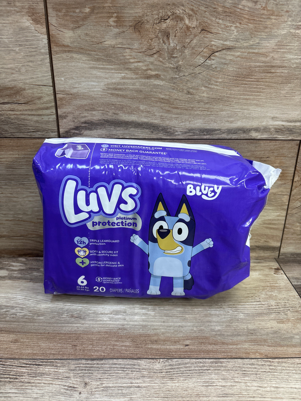 NEW Luvs Platinum Protection Diapers Size 6, 20ct