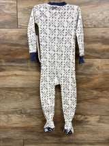 NEW Honest Baby Compass Print Sleeper White sz 24m