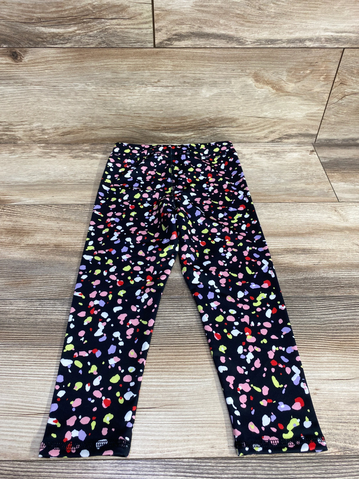 NEW Okie Dokie Black Pebble Print Leggings sz 4T