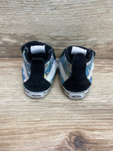 Vans Llamas Infant Sk8-Hi Crib Shoe Black/Blue Sz 2c