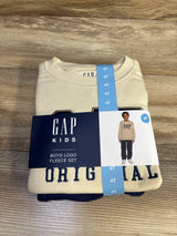 NEW Baby Gap 2pc Pullover Sweatshirt & Pants Set Beige sz 4T