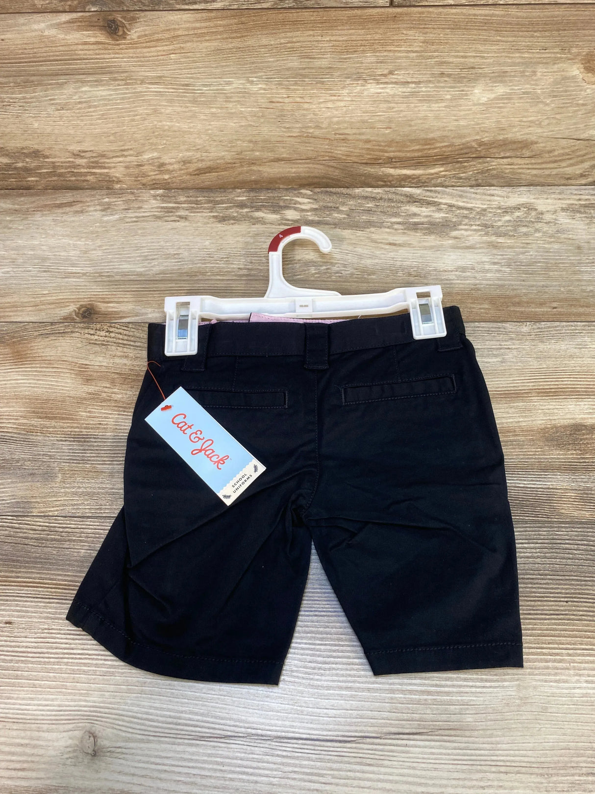 NEW Cat & Jack School Uniform Shorts Black sz 4T