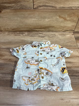 Old Navy Button Up Shirt Blue sz 12-18m