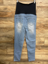 Oh! Mamma Full Panel Maternity Jeans Blue sz Medium
