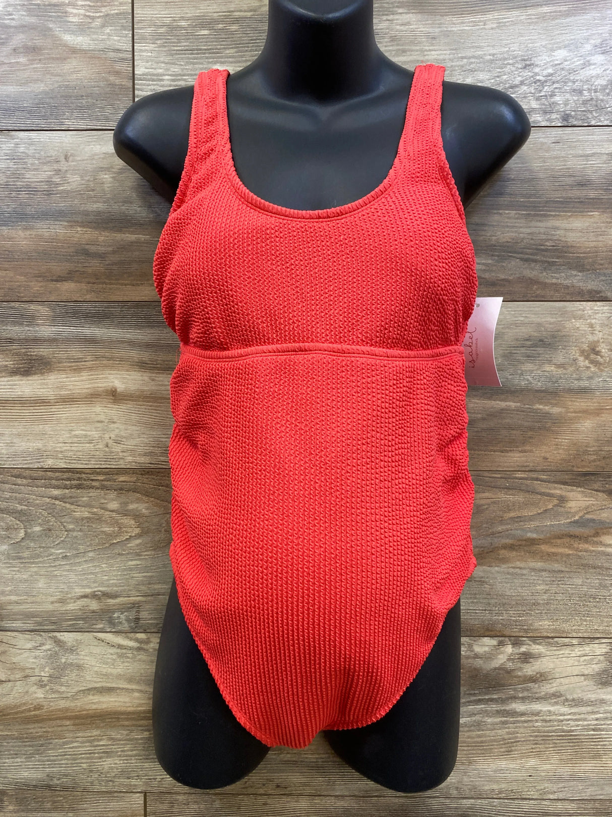 NEW Isabel Maternity 1pc Swimsuit Red sz Large