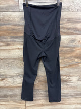 Isabel Maternity Crossover Panel Leggings Black sz Small