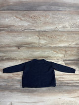 H&M Knit Wool Pull Over Sweater Navy sz 3-4T