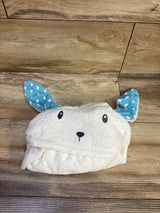 NEW Dove Hooded Bunny Bath Towel White
