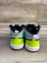Jordan 1 Mid TD 'Pastel Black' Sneakers sz 5c