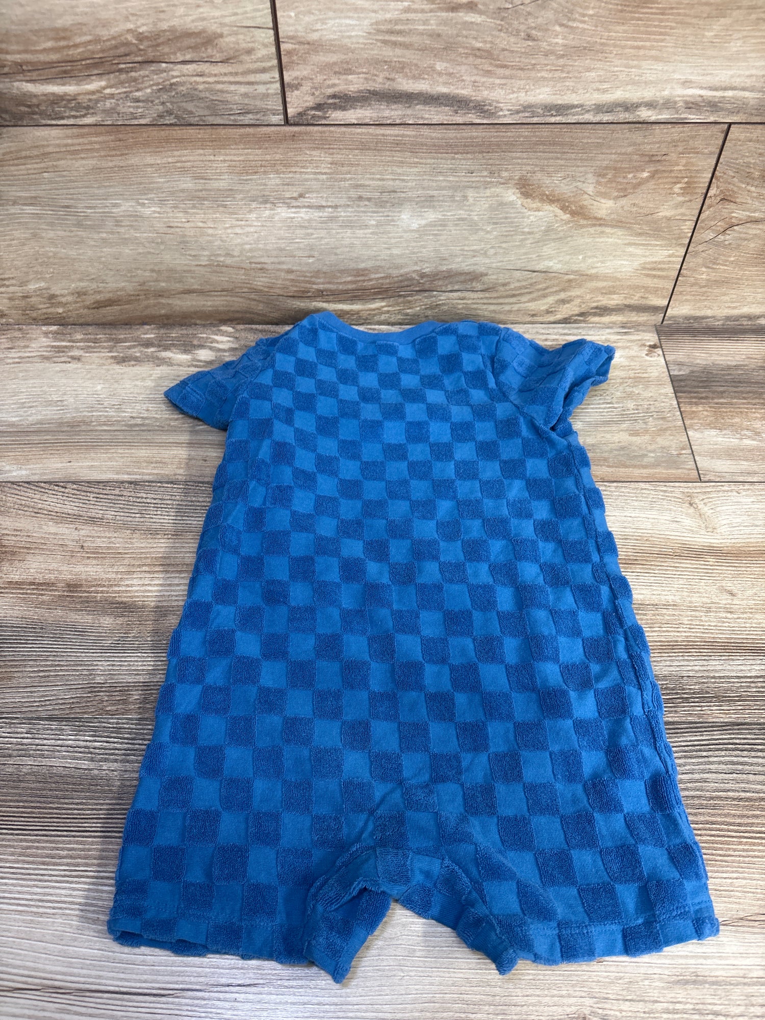 Okie Dokie Terry Romper Blue sz 24m