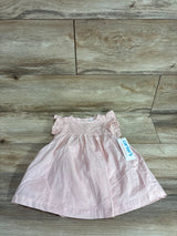 NEW Just One You 2pc Eyelet Trim Dress Pink sz 6m