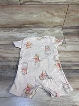 Disney Baby Winnie The Pooh Shortie Romper Beige sz 6/9m