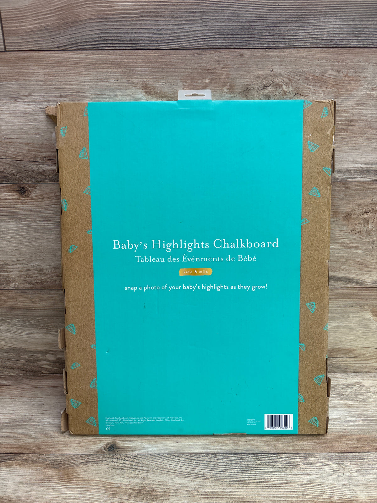 Tiny Ideas Baby's Monthly Milestone Chalkboard
