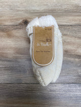 NEW So Dorable Knit Faux Fur Booties Cream sz 6-12m