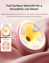NEW Momcozy Wellness 1 Warm-Massage Wearable Electric Breast Pump