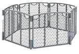 NEW Evenflo Versatile 6-Panel Play Space Grey