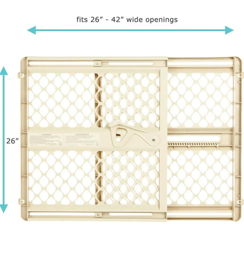 NEW Toddleroo by North States Ivory Supergate Ergo Child Gate