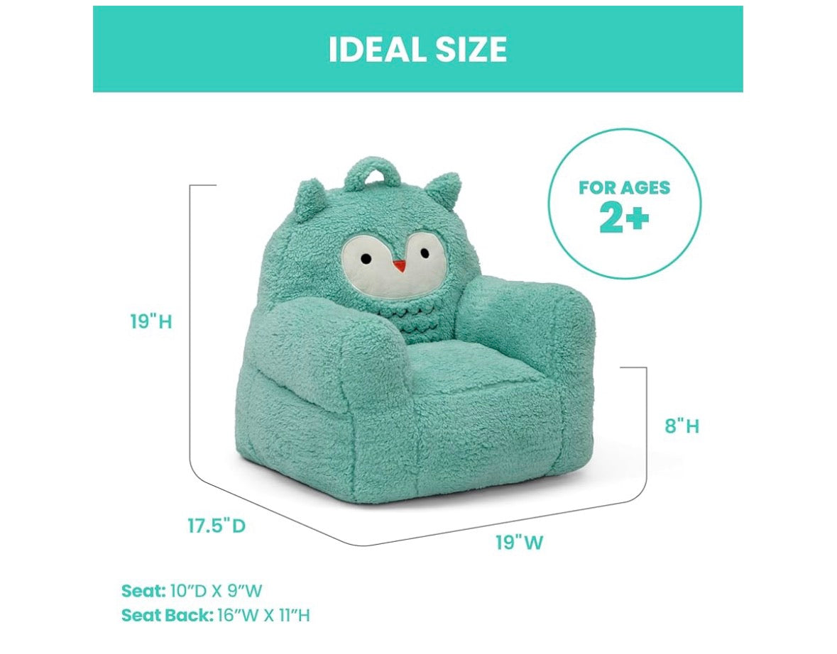 NEW Delta Children Cozee Buddy Chair - Owl