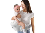 NEW HKAI 5-in-1 Baby Hip Carrier Grey 7-44lbs