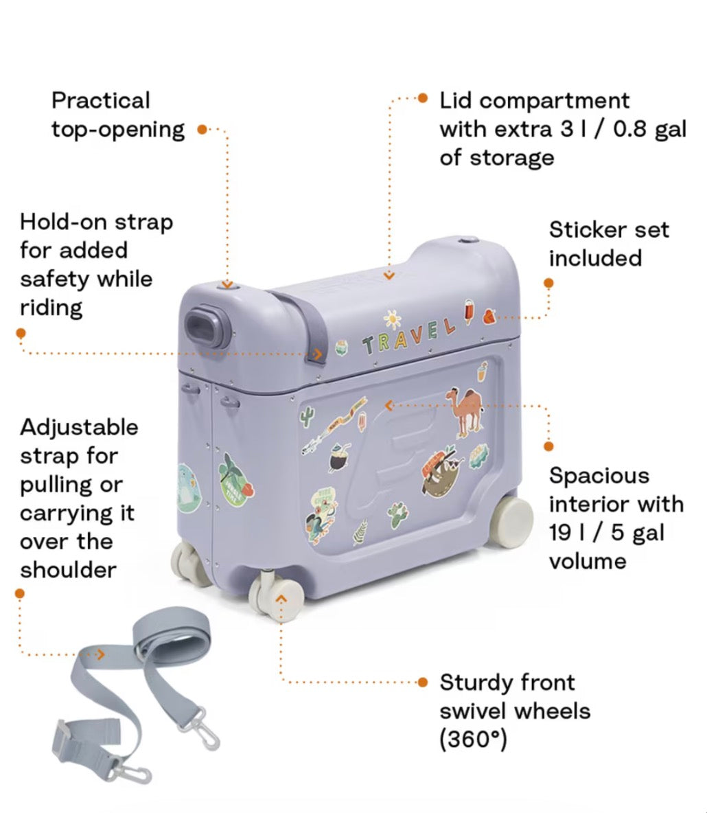 Stokke JetKids BedBox - Ride-On Suitcase in Blue