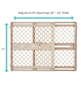 Toddleroo by North States Supergate Ergo Baby Gate in Sand 26"- 42"