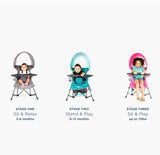 NEW Baby Delight Go With Me Venture Portable Chair Grey