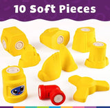 Blockaroo Magnetic Foam Building Blocks - Submarine 10pc