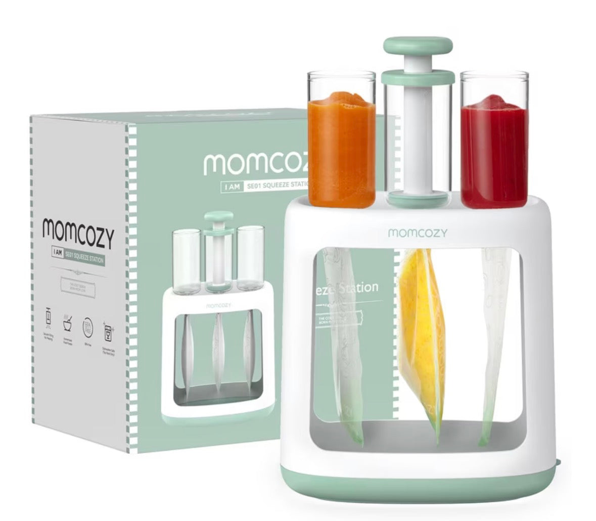 NEW Momcozy Squeeze Station Baby Food Maker