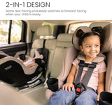 NEW Britax Galaxy 360 Slim Rotating Convertible Car Seat in Teak