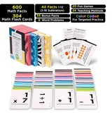 NEW Think Tank Scholar Pocket-Size Math Flashcards