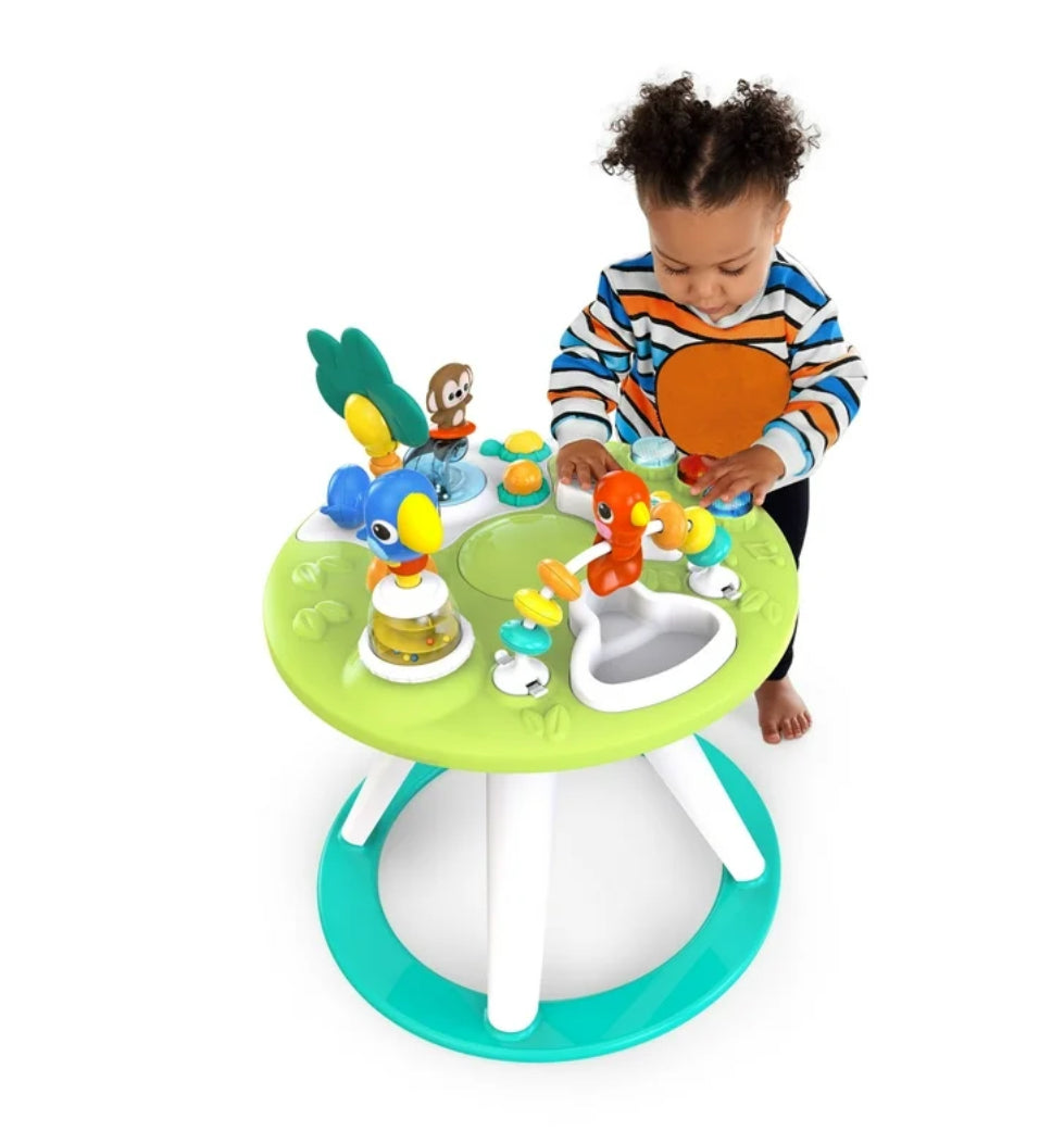 NEW Bright Starts Around We Go 2-in-1 Baby Walker Tropic Cool