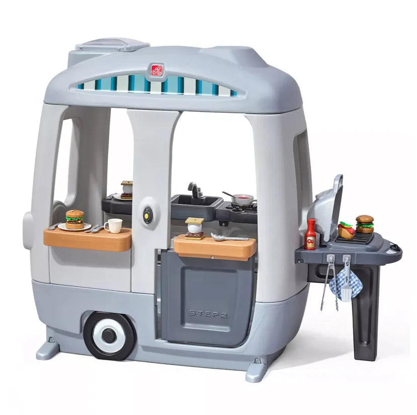 NEW Step 2 Stack 'n' Stay Cooking Adventure Camper