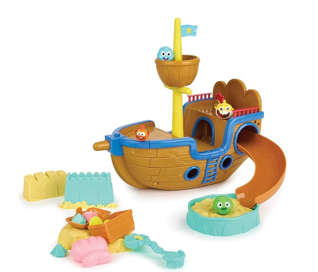 NEW WowWee Baby Shark's Big Show! Ultimate Shipwreck Playset