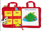 NEW Soft Skill Home Sweet Home Washable Book Red