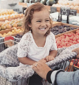 NEW Diono Shop 'n Go Shopping Cart Cover, Grey