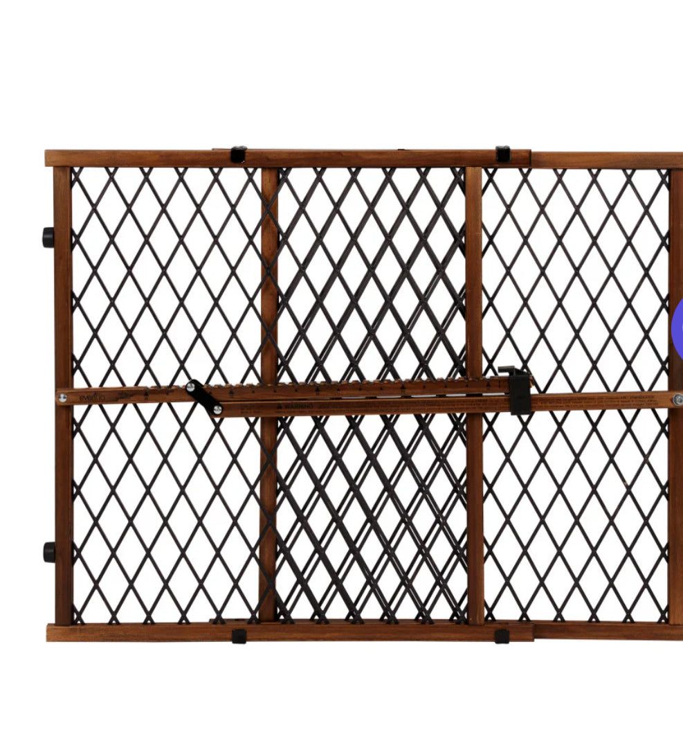 NEW Evenflo Position & Lock Doorway Gate Farmhouse Collection