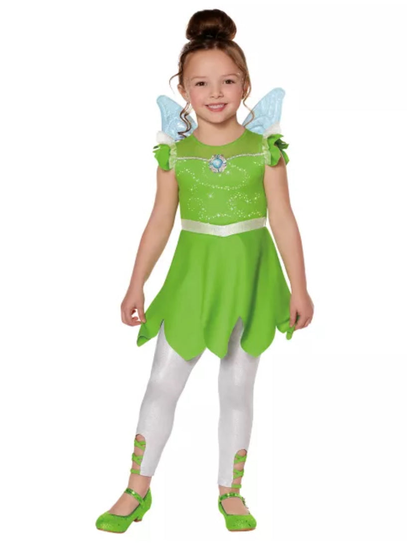 Spirit 3pc Tinkerbell Costume Set Green sz 3-4T