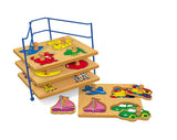 NEW Lakeshore Big Knob Learning Puzzle Set - Me n Mommy To Be