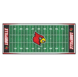 Fanmats Louisville Football Field Runner