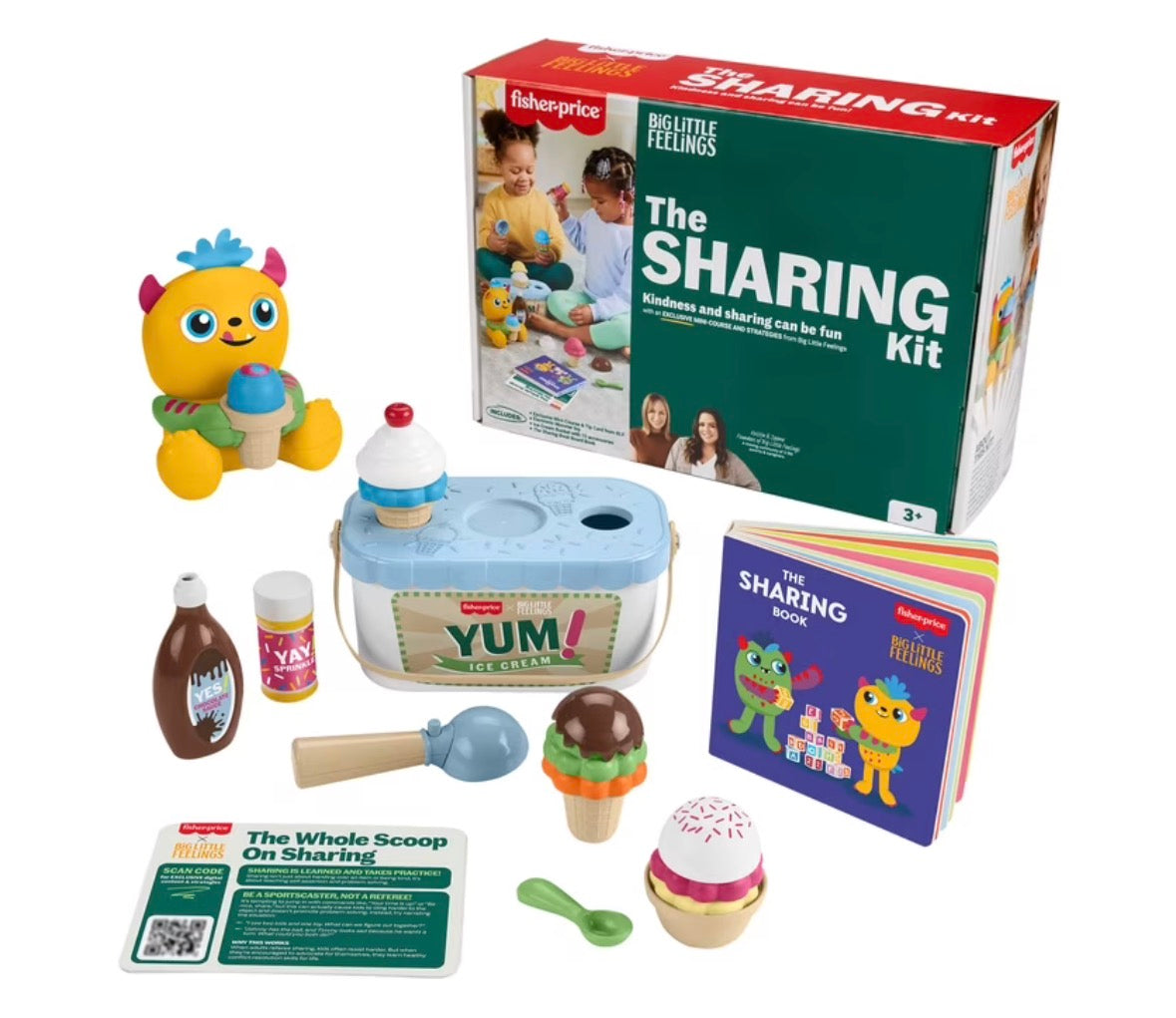 NEW Fisher Price Big Little Feelings Sharing Kit