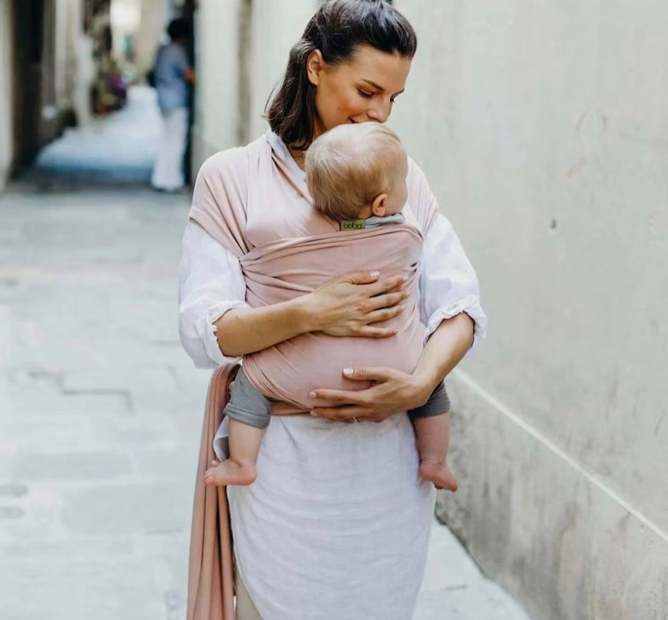 Boba Classic Baby Wrap Pink 7-35lbs
