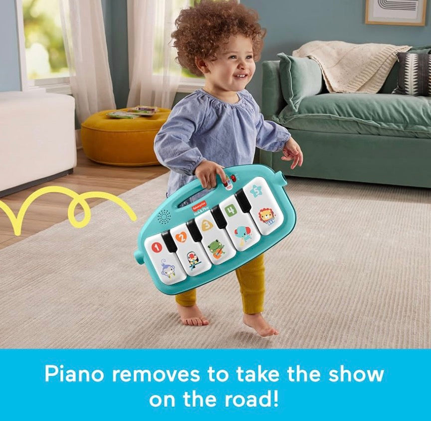 NEW Fisher Price Grow & Glow Kick & Play Piano Gym