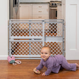 Toddleroo by North States Supergate Classic Gate Grey 26''-42''