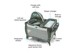 NEW Graco Pack 'n Play Travel Dome Playard in Oskar