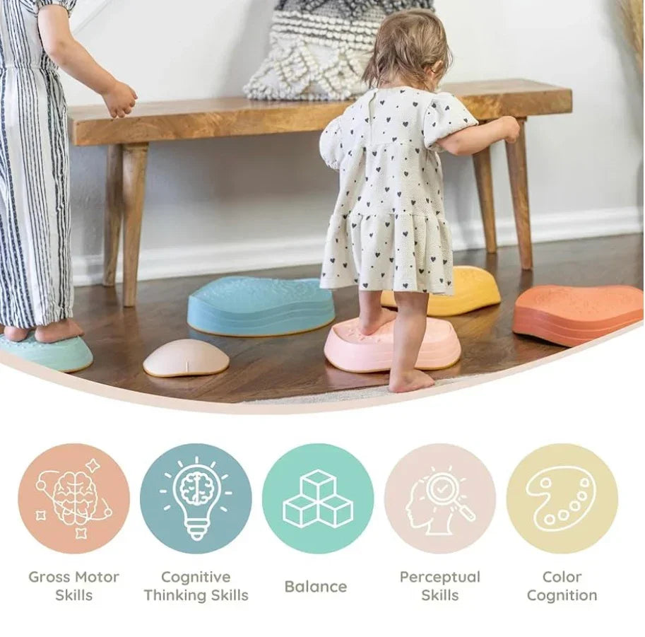 Capri & Camden Co. Balance Stepping Stones 6pc