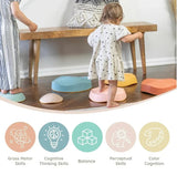 Capri & Camden Co. Balance Stepping Stones 6pc