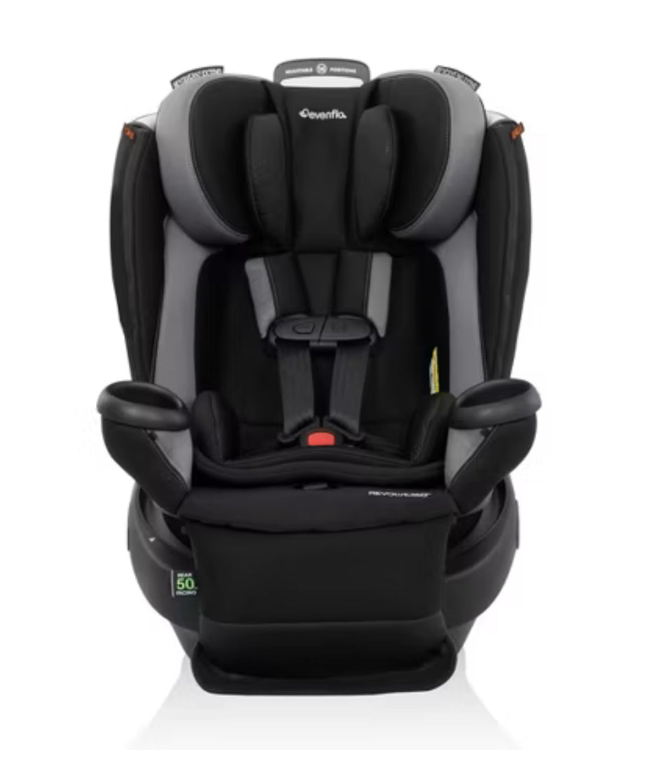 NEW Evenflo Revolve 360 Extend All-in-One Rotating Convertible Car Seat in Revere 4-120lbs