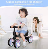 NEW Bobike Light-Up Wheels Balance Bike Black