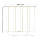 NEW Toddleroo by North States Tall Easy Swing & Lock Baby Gate Series 2 28.68"-47.85"